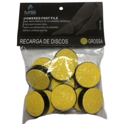 RECARGA GROSSA PARA LIXA ELÉTRICA 12UND