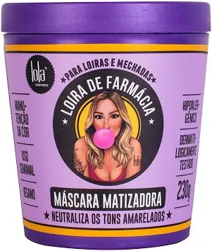 Máscara Matizadora Loira de Farmácia - LOLA - 230g
