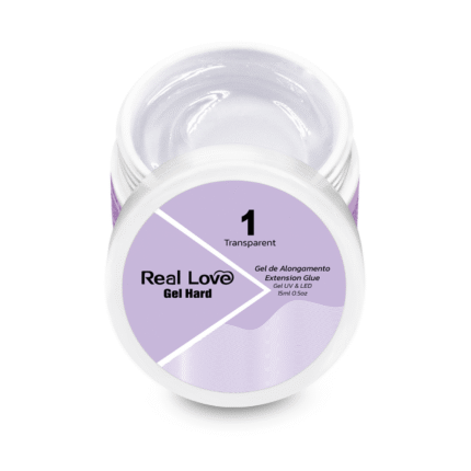 Gel Hard Para Modelagem 01 Transparente Uv/Led 15ml – Real Love