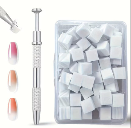 Kit com mini esponja + aplicador
