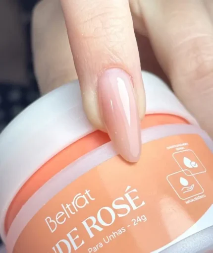 Gel Construtor Para Unha Beltrat Nude Rosé 24g