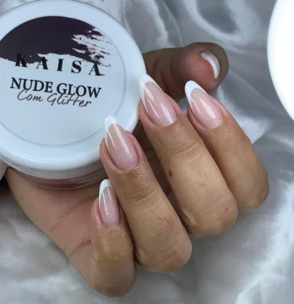 Gel Nude Glow Com Gliter 25g Kaisa