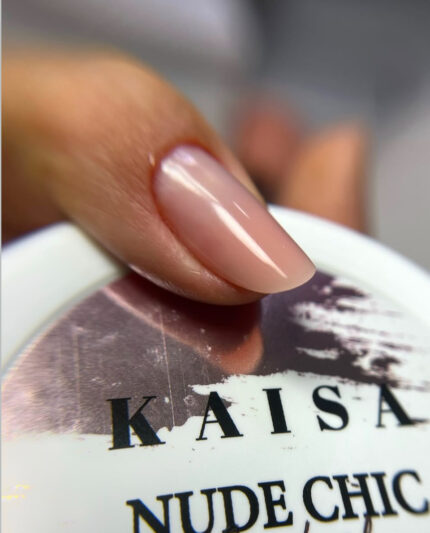 Gel Kaisa Hard Control 25g Para Construção De Unhas Cor Nude Chic