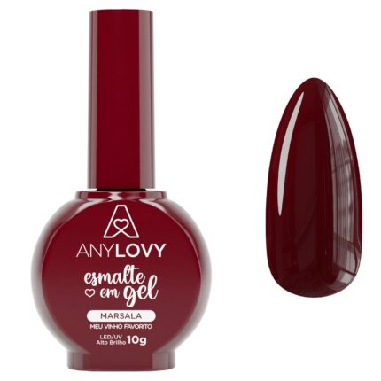 MARSALA MEU VINHO FAVORITO - ESMALTE EM GEL
