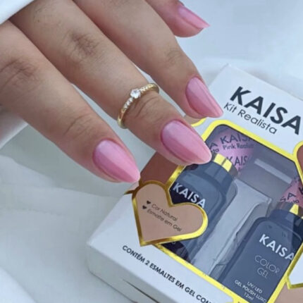 Kit Realista KAISA 12ML – Nude & Pink com Efeito Natural