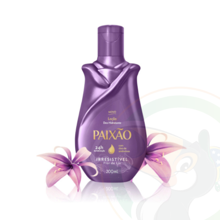 Loção Hidratante Irresistível Flor de Lis - PAIXÃO - 200ml